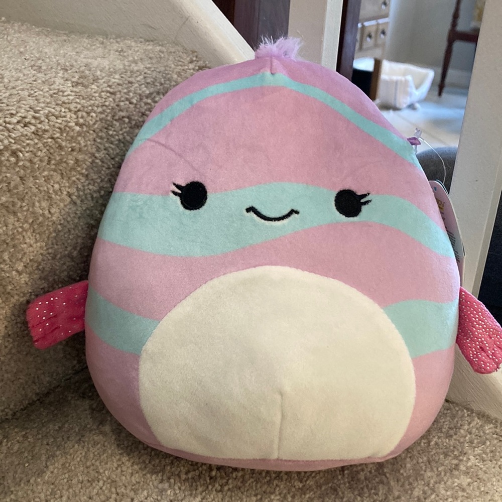Squishmallows Delores the Clownfish